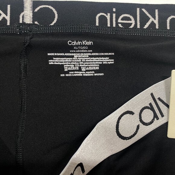 NWT Calvin Klein Microfiber Blend Underwear Pants- Black - Picture 6 of 7